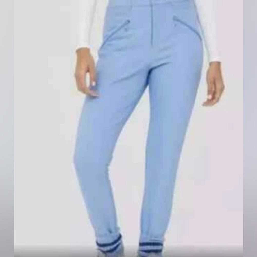Aerie Offline Women's Chillside Stirrup Ski Pants, Blue, Size M, MSRP $100 - NWT